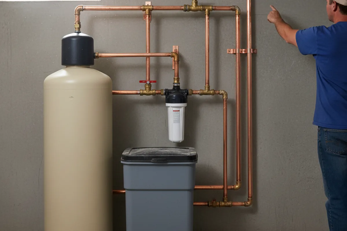 Whole-house water treatment system installed in Monroe